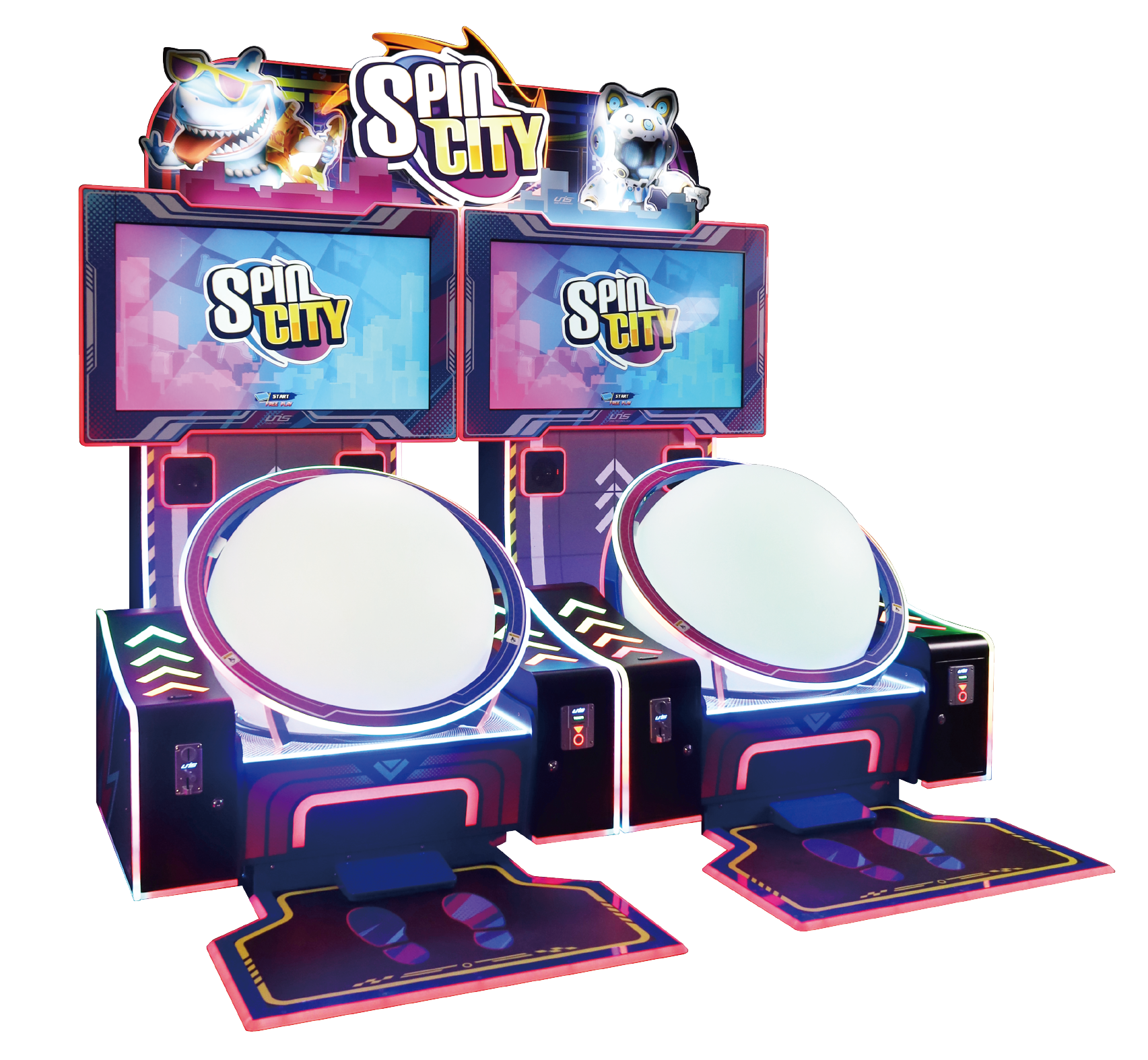 UNIS Technology new game - SPIN CITY