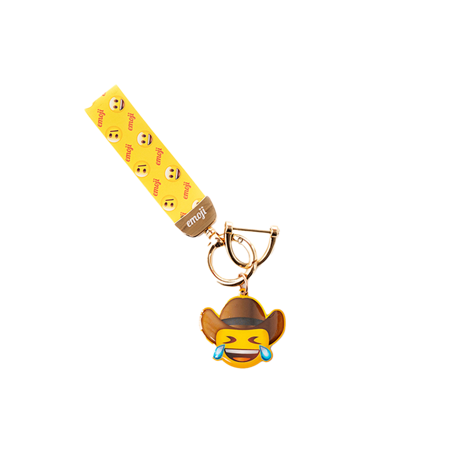 unis technology x emoji keychain laughing face