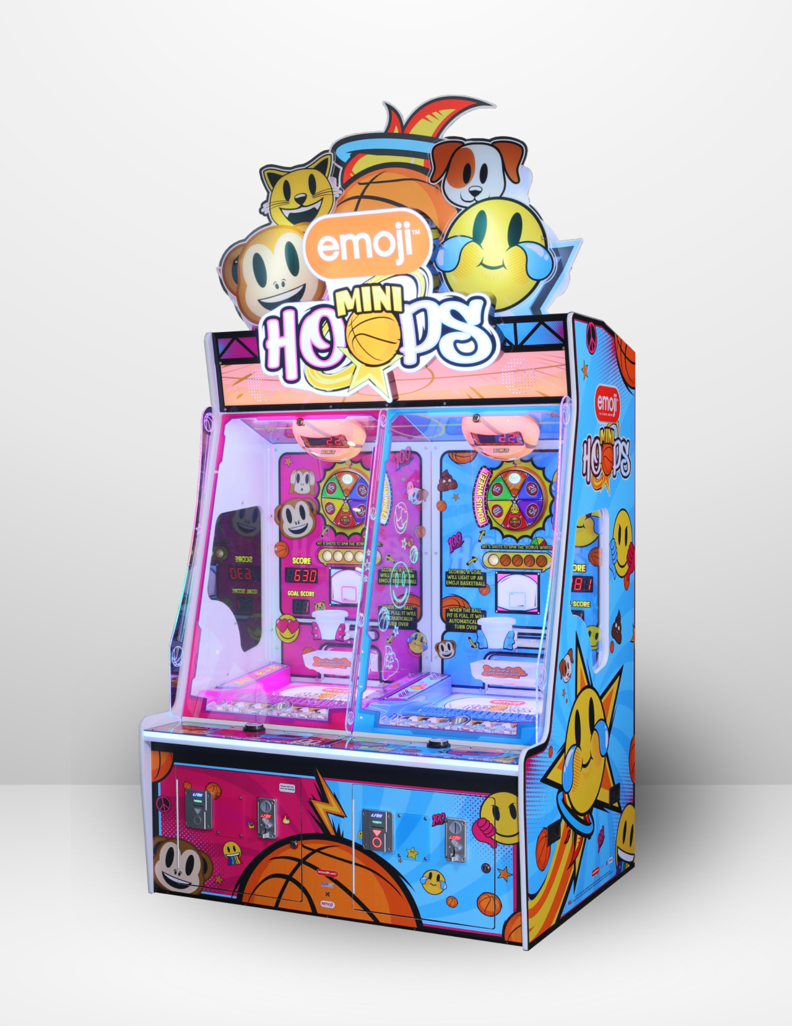 unis technology new game emoji mini hoops
