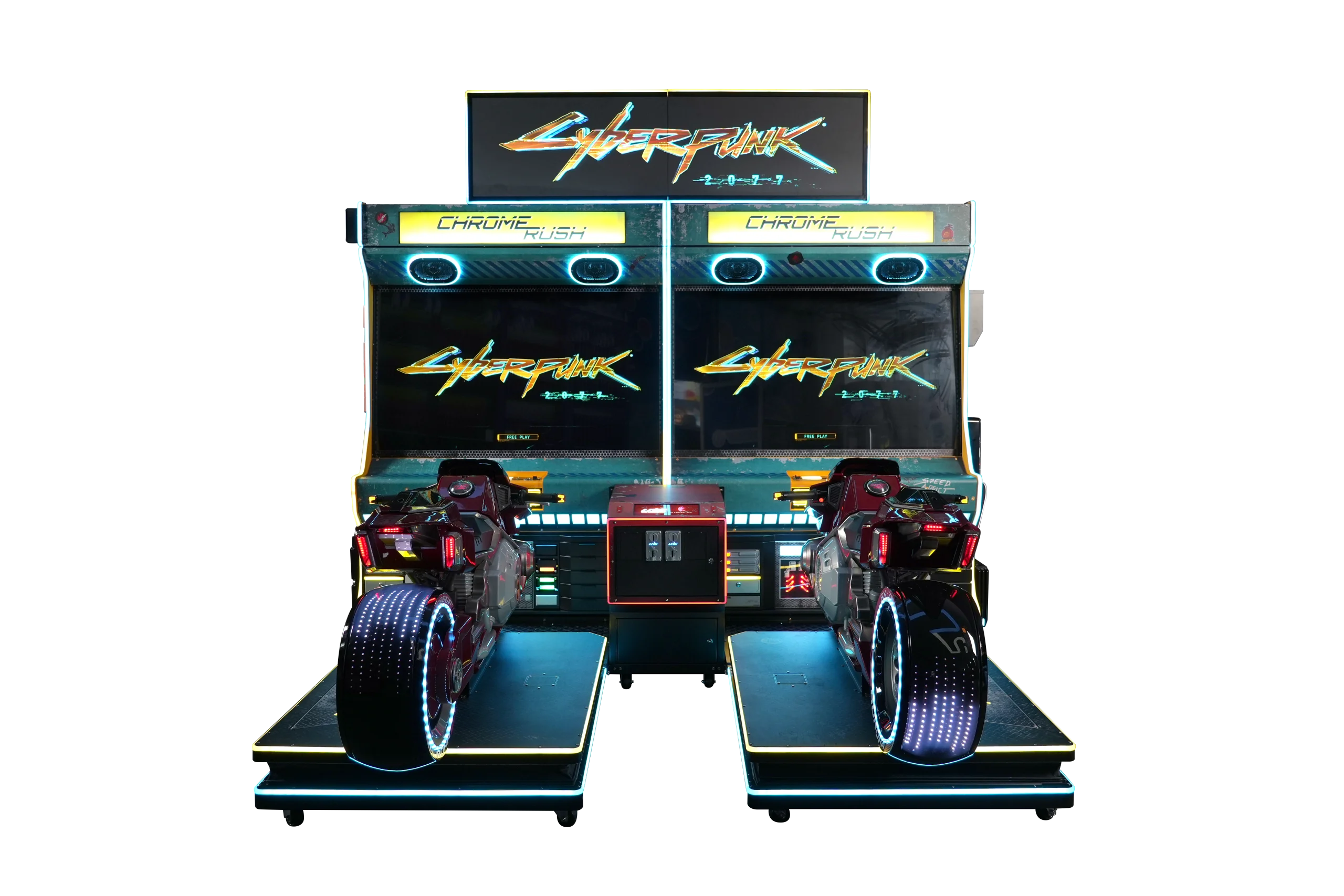 Cyberpunk 2077: Chrome Rush new motor racing game developed by UNIS officially licensed Cyberpunk IP