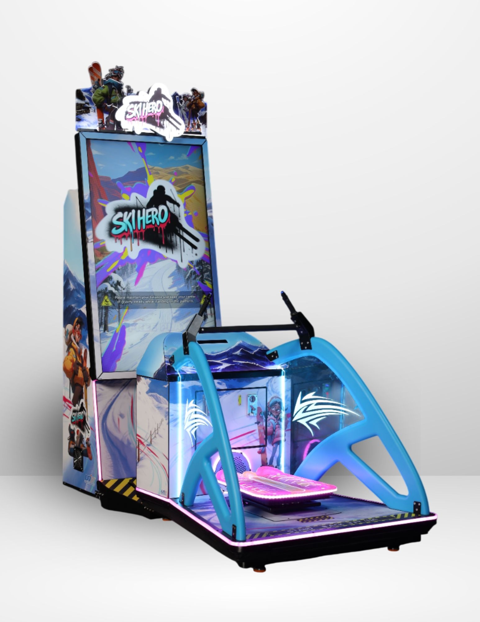 Ski Hero sport arcade manufacture by UNIS Technology